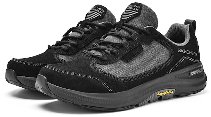 Skechers Go Walk Outdoor 'Black Grey' 216101C-BKCC Lookbook Skechers Go Walk Outdoor 'Black Grey' 216101C-BKCC