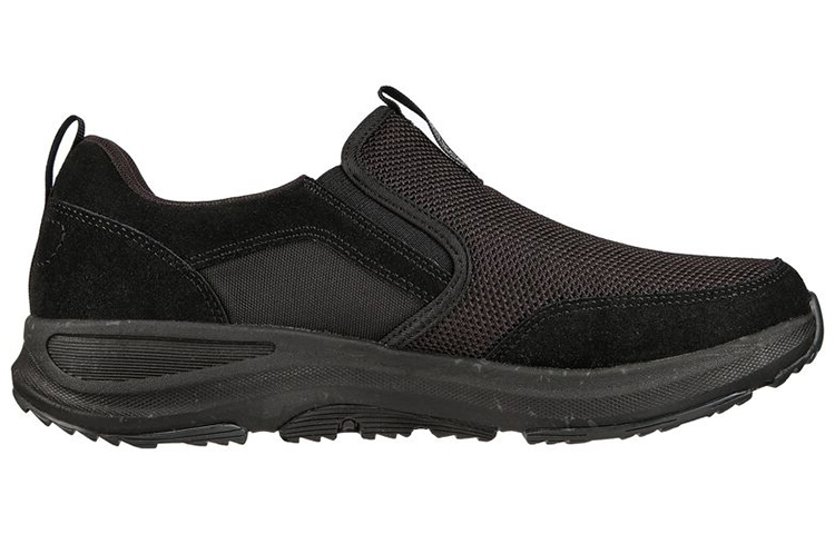 Order Skechers Go Walk 戶外系列-Andes 減震耐磨 低筒懶人運動休閒鞋 黑