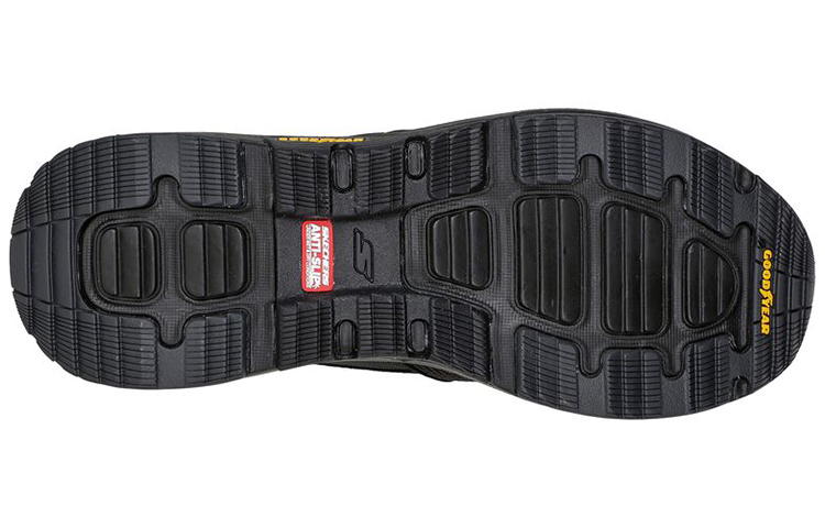 Shop Skechers Go Walk 戶外系列-Andes 減震耐磨 低筒懶人運動休閒鞋 黑