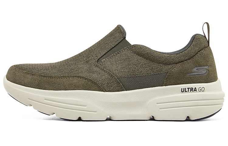 Skechers Go Walk Outdoor Relaxed Fit 'Khaki Slip-On'