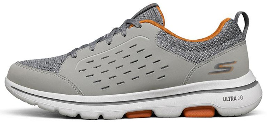 Skechers Go Walk Retro Low 'Grey Orange' 661036-GYOR Buy Skechers Go Walk Retro Low 'Grey Orange' 661036-GYOR