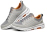 Lookbook Skechers Go Walk Retro Low 'Kelabu Oren' 661036-GYOR