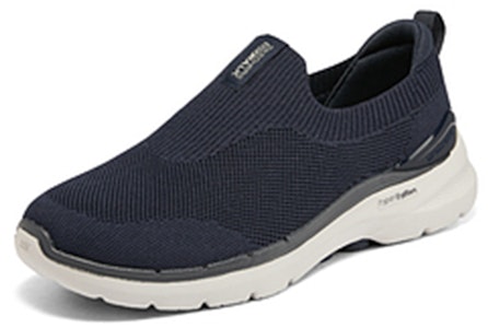 Skechers Go Walk 6 Warnock Lelaki Slip On 'Navy' 216267-NVY Lookbook Skechers Go Walk 6 Warnock Lelaki Slip On 'Navy' 216267-NVY