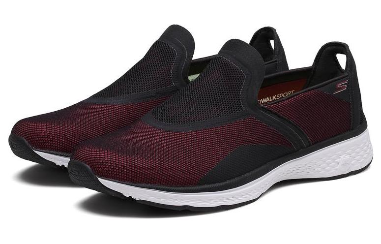 Lookbook Skechers GO WALK Sport 'Red Black' 54143-BKRD
