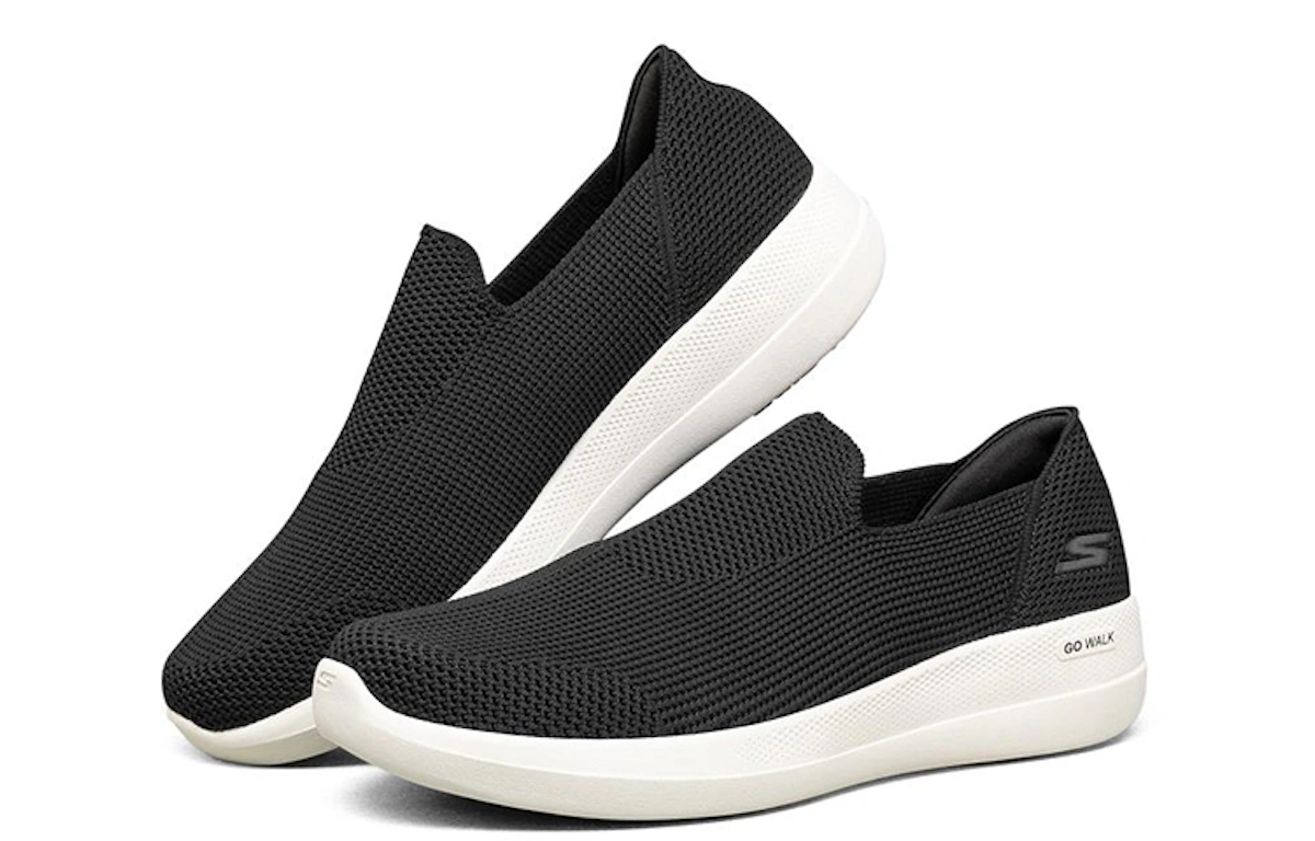 Skechers Go Walk Stability 'Black White'