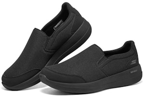 スケッチャーズ ゴウォーク スタビリティ ロー (ブラック) 216140-BBK Lookbook スケッチャーズ ゴウォーク スタビリティ ロー (ブラック) 216140-BBK