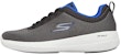 Skechers Go Walk Stability Progress 'Hitam Biru' 216142-BKBL