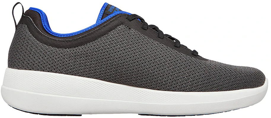 Skechers Go Walk Stability Progress 'Hitam Biru' 216142-BKBL Order Skechers Go Walk Stability Progress 'Hitam Biru' 216142-BKBL