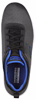 Shop Skechers Go Walk 穩定前進 時尚萬用 低筒休閒跑步鞋 黑藍