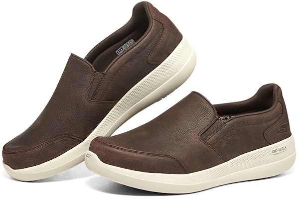 Skechers Go Walk Stability Slip-On 'Chocolate' 216173-CHOC Shop Skechers Go Walk Stability Slip-On 'Chocolate' 216173-CHOC