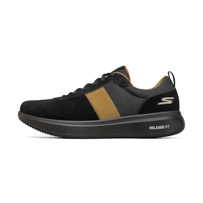 Skechers Go Walk Steady 'Black Grey Brown'