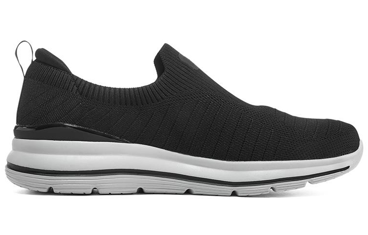 Order Skechers Go Walk Stretch Fit Black Grey 'Breathable Comfort Low Slip-On Sport Casual' 216133-BKGY