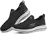 Skechers Go Walk Stretch Fit 'Kasut Sukan Kasual Slip-On Mudah' Hitam Kelabu Lelaki 216133-BKGY