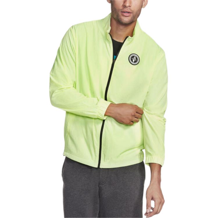 Skechers Goalkeeper Yellow Long-Sleeve Logo Jacket - Comfort & Sporty M1JA76-YEL