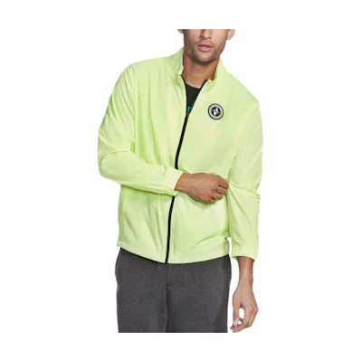Skechers Goalkeeper Yellow Long-Sleeve Logo Jacket - Comfort & Sporty M1JA76-YEL