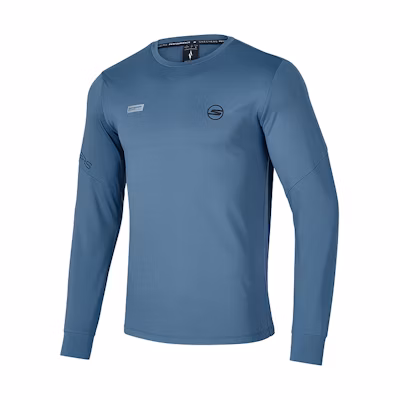 Skechers GODRI Horizon Blue Breathable Comfort Crewneck Sweatshirt P424M031-02X6