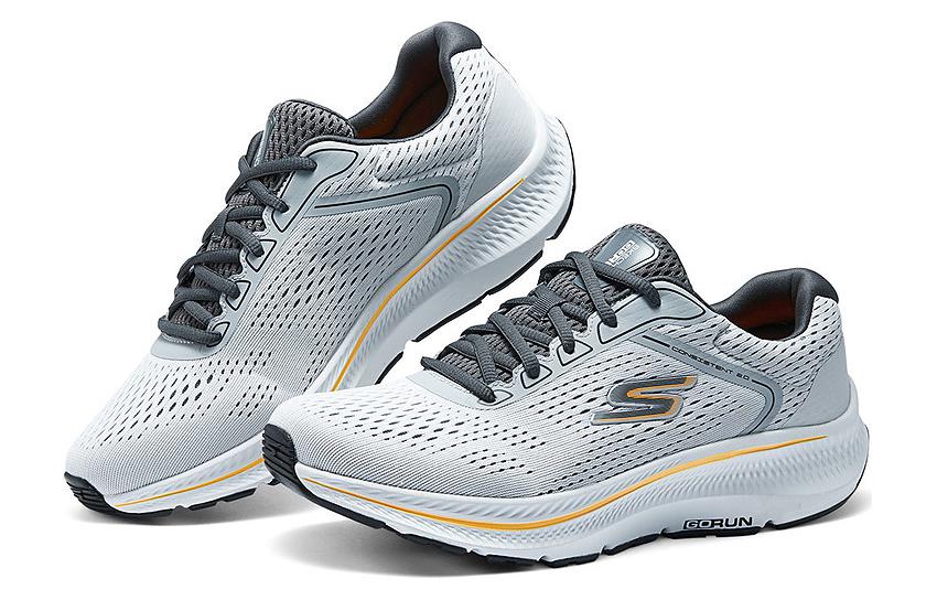 Shop Skechers GOrun Consistent 2.0 Mile Marker 'Abu-abu' 220865-GRY