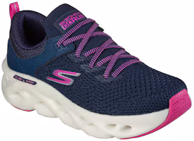 Lookbook Skechers GOrun Glide-Step Max-Dash Charge 減震防滑 低筒運動跑步鞋 海軍藍