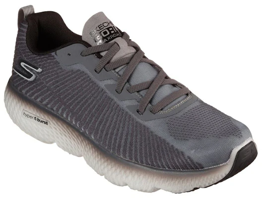 Skechers GOrun MaxRoad 4+ 'Kelabu Hitam' 220220-GYBK Lookbook Skechers GOrun MaxRoad 4+ 'Kelabu Hitam' 220220-GYBK