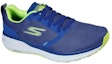 Lookbook Skechers GOrun Pure 2 Axis 'Biru' 246012-BLYL