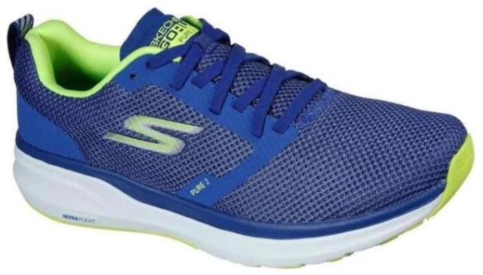 Skechers GOrun Pure 2 Axis 'Biru' 246012-BLYL Lookbook Skechers GOrun Pure 2 Axis 'Biru' 246012-BLYL
