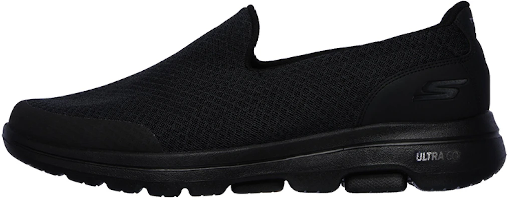 Skechers GOwalk 5 'Black Comfort Breathable Casual' 55503-BBK Buy Skechers GOwalk 5 'Black Comfort Breathable Casual' 55503-BBK