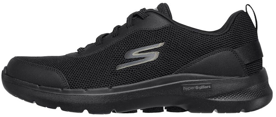 Skechers GO Walk 6 Bold Knight 'Hitam Polos' 216204-BBK Buy Skechers GO Walk 6 Bold Knight 'Hitam Polos' 216204-BBK