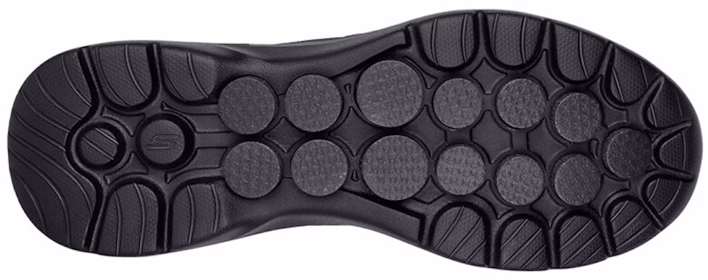 Skechers GO Walk 6 Bold Knight 'Hitam Polos' 216204-BBK Purchase Skechers GO Walk 6 Bold Knight 'Hitam Polos' 216204-BBK