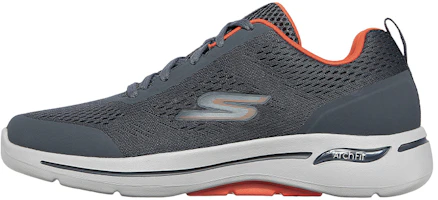 Skechers GOwalk Arch Fit Idyllic 'Grey Orange' 216116-CCOR Skechers GOwalk Arch Fit Idyllic 'Grey Orange' 216116-CCOR