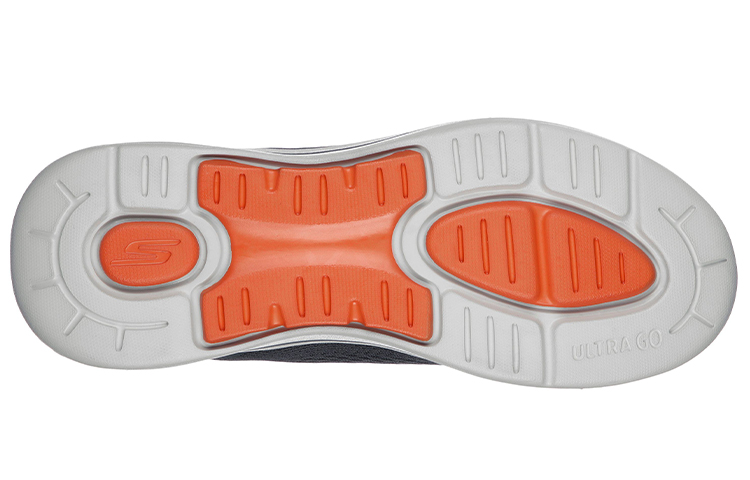 Purchase Skechers GOwalk Arch Fit 理想 舒適防滑 低筒休閒跑步鞋 灰橙色