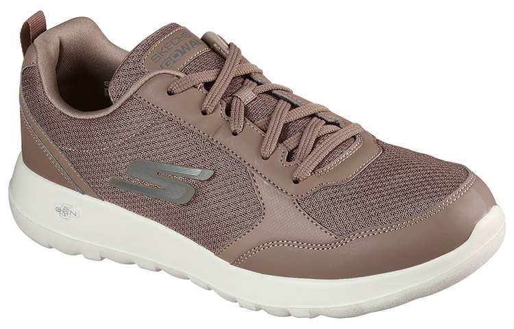 Lookbook Skechers GoWalk Max 低幫運動鞋 灰棕