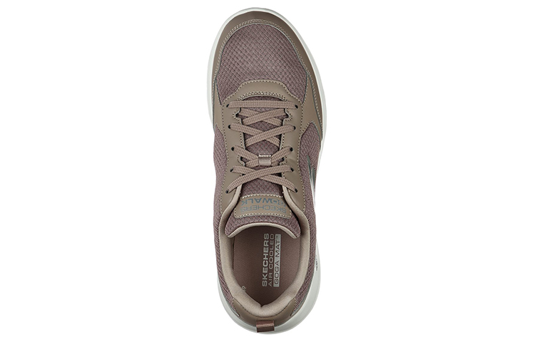Shop Skechers GoWalk Max 低幫運動鞋 灰棕