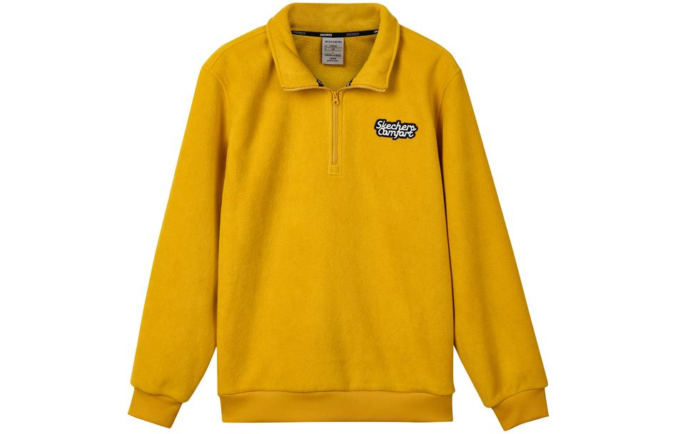 Skechers Half-Zip Retro American Pullover Sweatshirt Yellow L423M088-00UV