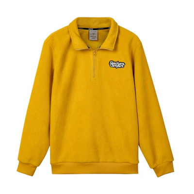 Skechers Half-Zip Retro American Pullover Sweatshirt Yellow L423M088-00UV