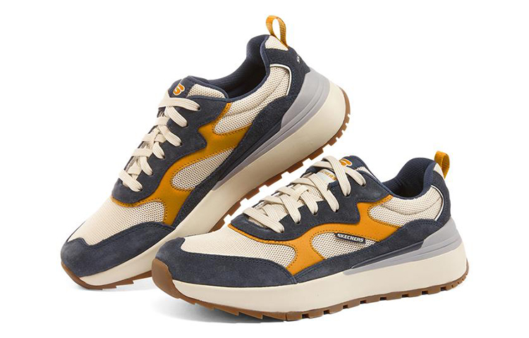 Lookbook 스케쳐스 헤밍거 '블루 옐로우' 210352-NVTN