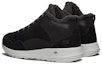 Lookbook Skechers High-Top Sneaker Berbulu Fleece Kasual 'Hitam' 661056-BLK