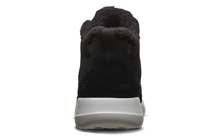 Shop Skechers High-Top Fleece Lined Casual Sneaker 'Black' 661056-BLK