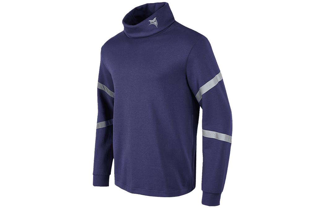 Skechers High Neck Casual Pullover Sweatshirt Deep Blue P423M033-00MZ