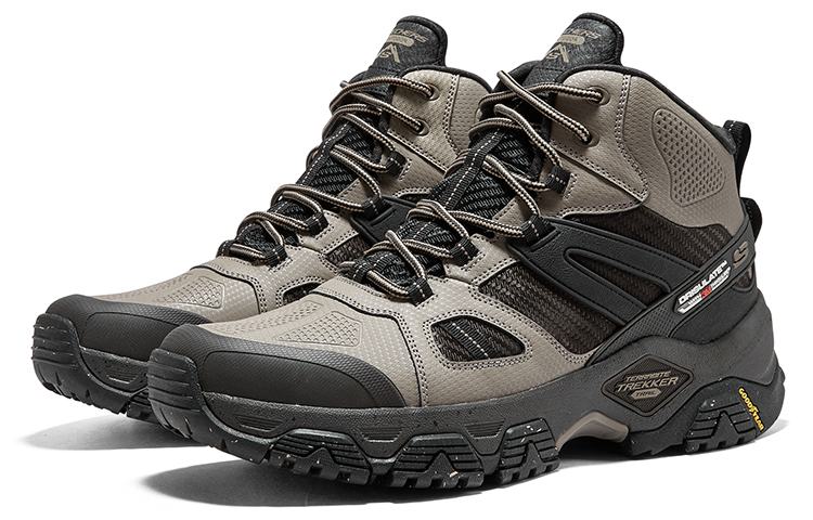 Skechers Hiking Shoes 'Beige Black' 圖 4