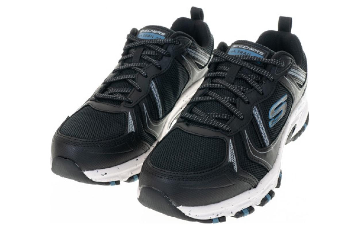 Lookbook Skechers Hillcrest ''Schwarz Blau'' 237266-WBLK