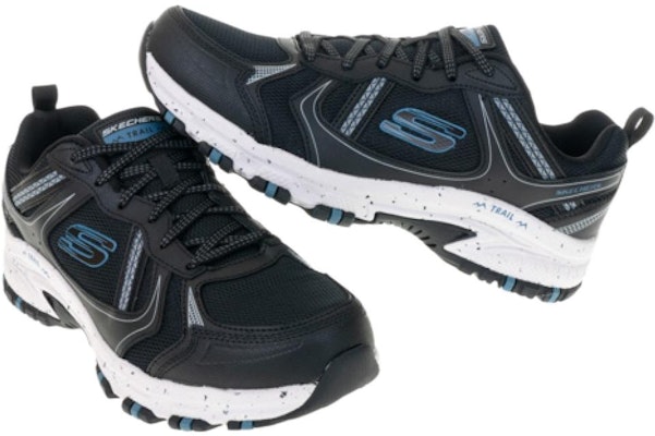 Skechers Hillcrest 'Hitam Biru' 237266-WBLK Shop Skechers Hillcrest 'Hitam Biru' 237266-WBLK