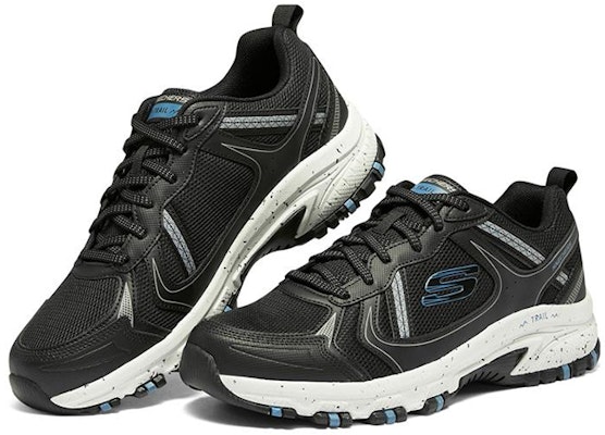 Skechers Hillcrest 低筒跑鞋 黑白 Lookbook Skechers Hillcrest 低筒跑鞋 黑白