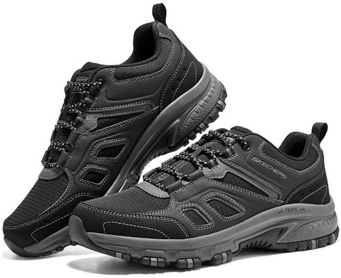 Skechers 生活系列 舒適百搭 減震耐磨 低筒 戶外功能鞋 男款 黑色 Lookbook Skechers 生活系列 舒適百搭 減震耐磨 低筒 戶外功能鞋 男款 黑色