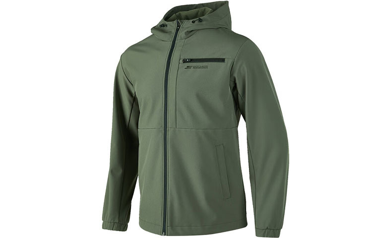 Skechers Hooded Insulated Outdoor Jacket Olive Green P423M076-01DN