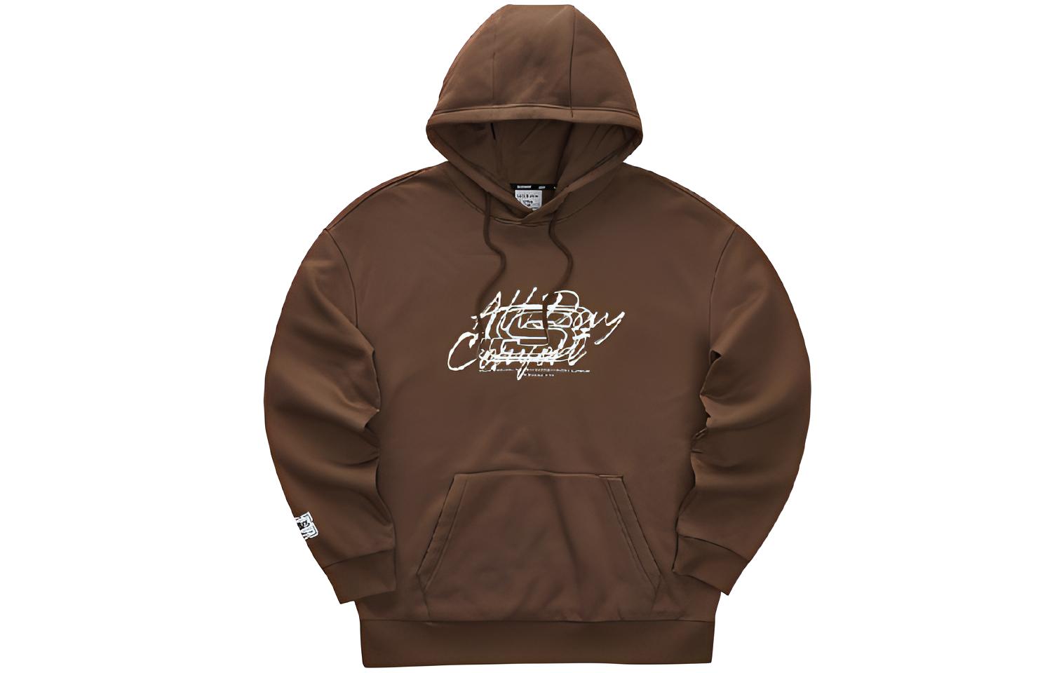 Skechers Hooded Pullover Sweatshirt Unisex Vintage Style - Chicory Coffee Brown L323U081-03JJ