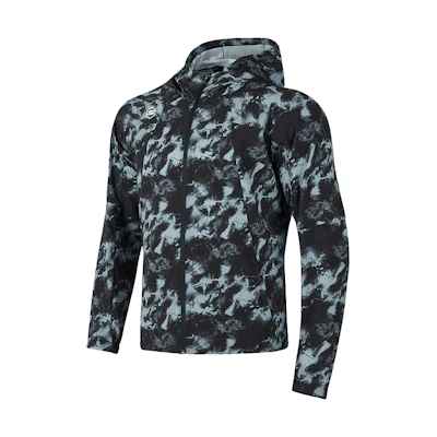 Skechers Hooded Zip-Up Sports Jacket in Light Ink Black P324M022-048M