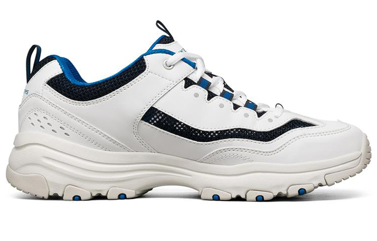 Order Skechers I-Conik Low-Top Putih/Hitam/Biru 8790092-WNVY