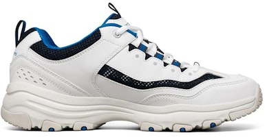 Skechers I-Conik Low-Top Putih/Hitam/Biru 8790092-WNVY Order Skechers I-Conik Low-Top Putih/Hitam/Biru 8790092-WNVY