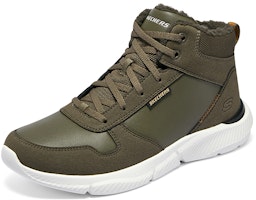 Skechers Ingram 保暖耐磨 運動舒適 高筒 戶外靴 男款 橄欖綠 Lookbook Skechers Ingram 保暖耐磨 運動舒適 高筒 戶外靴 男款 橄欖綠