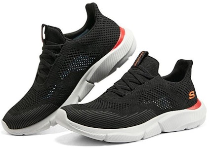 斯凯奇Ingram黑橙避震防滑耐磨低帮休闲鞋 210281-BLK Shop 斯凯奇Ingram黑橙避震防滑耐磨低帮休闲鞋 210281-BLK